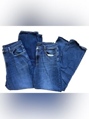 Lucky Brand Mens Jeans 34/32 Relaxed Straight Lot of 2 Denim Pants